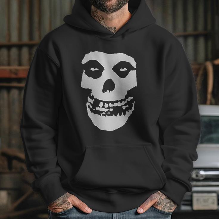 A And E Designs Misfits Fiend Skull Heather Hoodie Gifts for Her