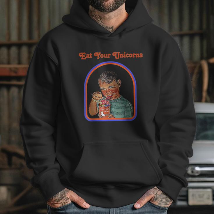 Eat Your Unicorn Meat Art Hoodie Gifts for Her