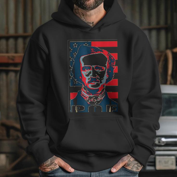 Edgar Allan Poe American Propaganda Pop Art Hoodie Gifts for Her