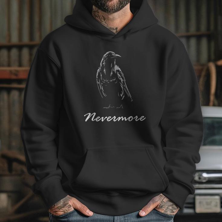 Edgar Allan Poe Gift Quoth The Raven Nevermore Hoodie Gifts for Her