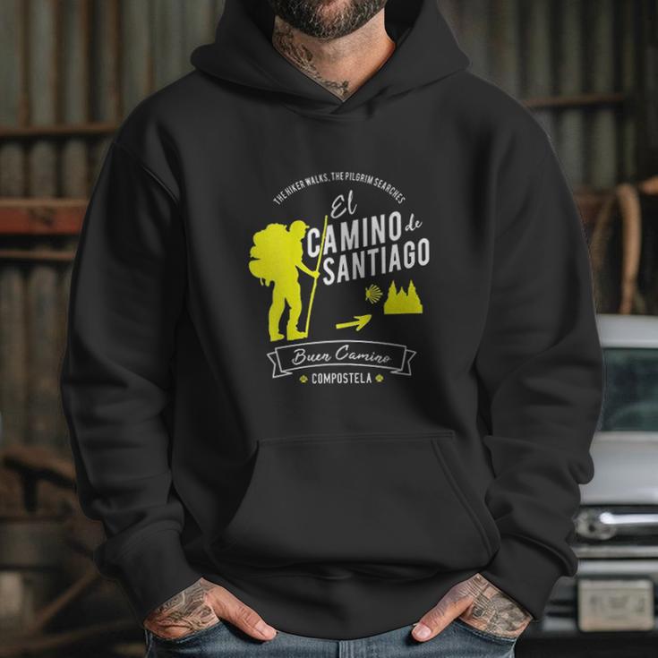 El Camino De Santiago Compostela Spain Pilgrim Hikers Gift Hoodie Gifts for Her