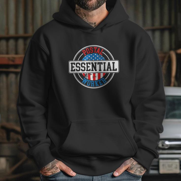 Essential Postal Worker Delivery Service Post Office Hoodie Gifts for Her