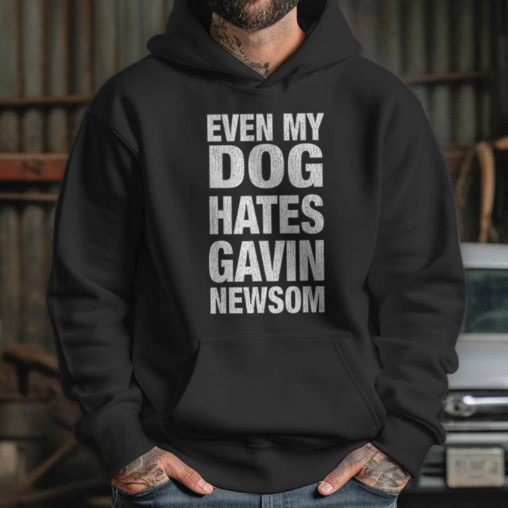 Even My Dog Hates Gavin Newsoms Hoodie Gifts for Her