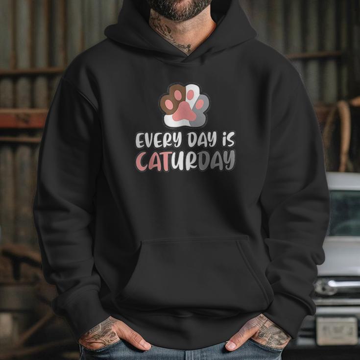 Everyday Is Caturday Cat Hoodie Gifts for Her