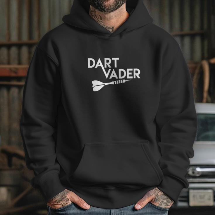 Evolution To Darts Vader Funny Darts Player Gift Hoodie Gifts for Her