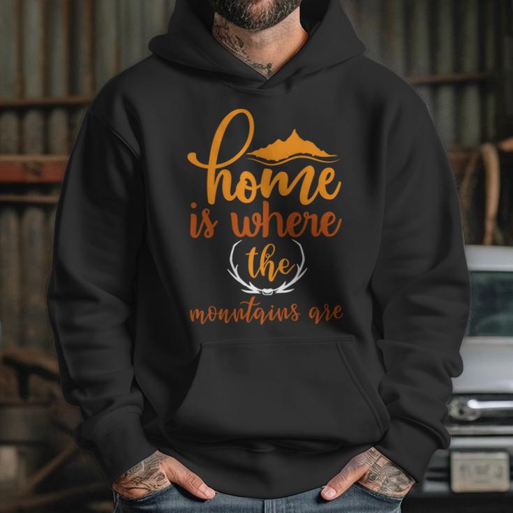 Explorertravle Lover Always Consider Home Is Where The Mountain Are Hoodie Gifts for Her