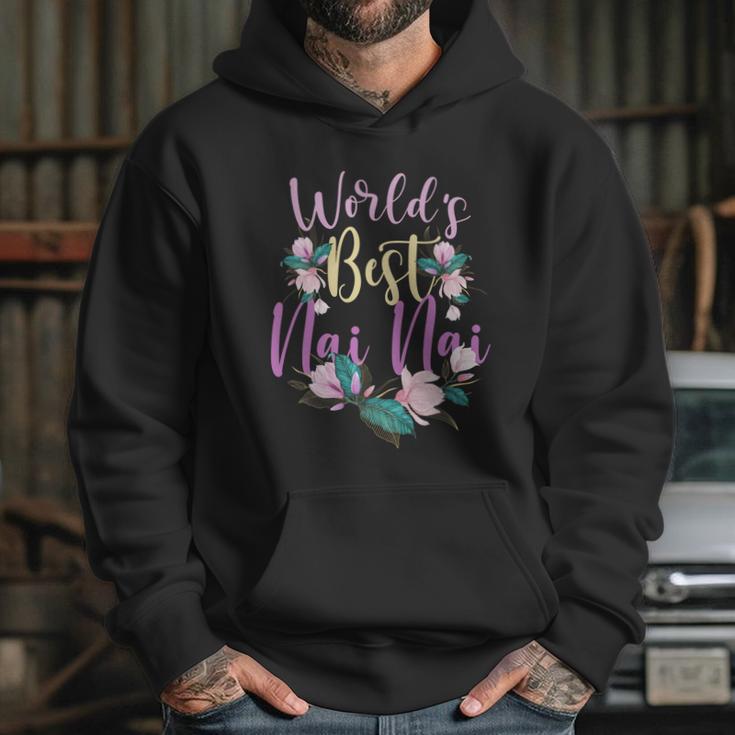 Family Worlds Best Nai Nai Tee Funny Nai Nai Ever Gift Hoodie Gifts for Her