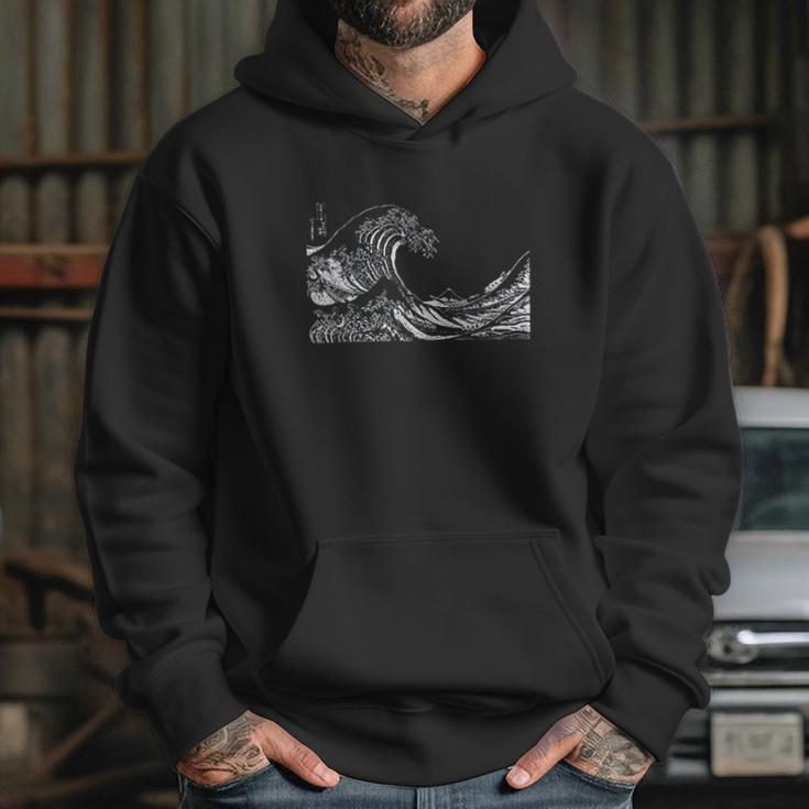 Famous Vintage Art The Great Wave By Katsushika Hokusai Hoodie Gifts for Her