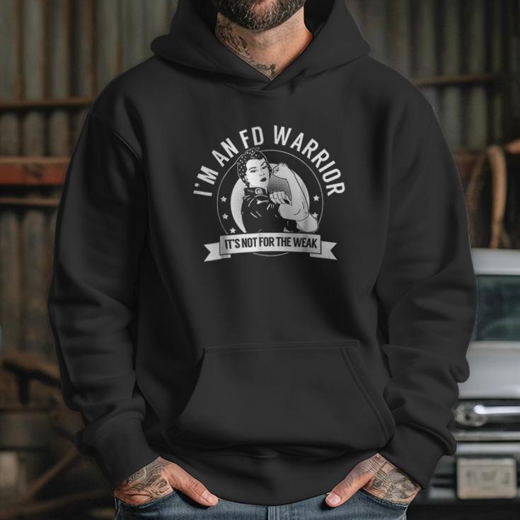 Fd Warrior Nftw Fibrous Dysplasia Awareness Hoodie Gifts for Her