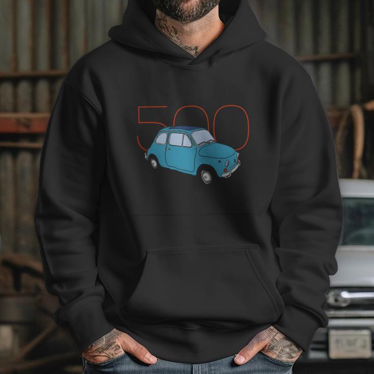 Fiat 500 Classic Vintage Car Hoodie Gifts for Her