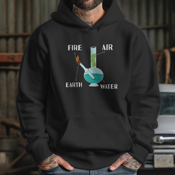 Fire Air Earth Water All Elements In One Bong Hoodie Gifts for Her