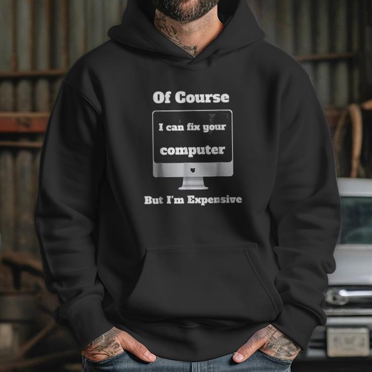 I Can Fix Your Computer I Am Expensive Wiz Kid Hoodie Gifts for Her