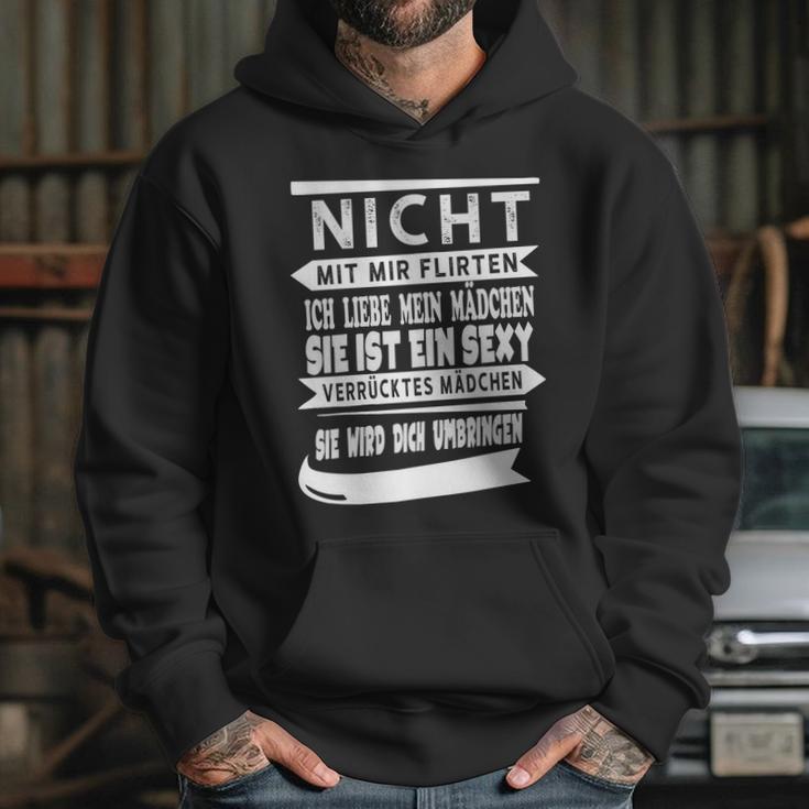 Flirte Nicht Mit Mir Hoodie Gifts for Her