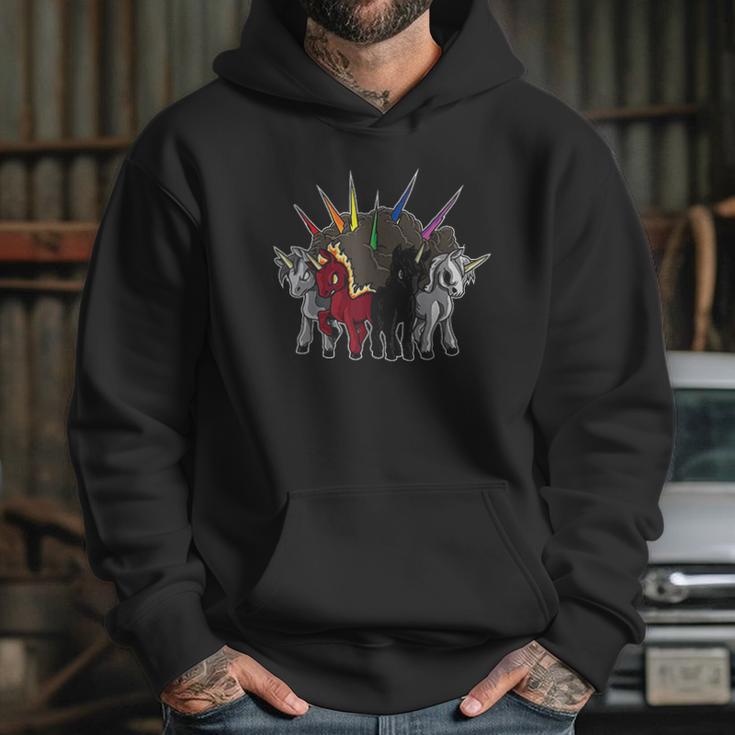 The Four Unicorns Of The Apocalypse Hoodie Gifts for Her