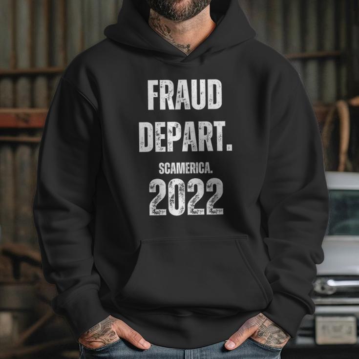 Fraud Department Scamerica Fraud Dept Hoodie Gifts for Her