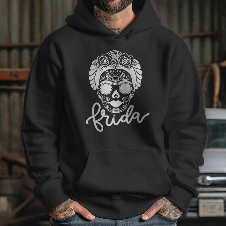 Frida Kahlo Skull Hoodie Gifts for Her