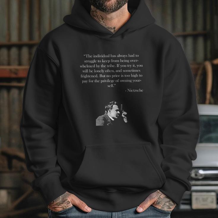 Friedrich Nietzsche Quote Hoodie Gifts for Her