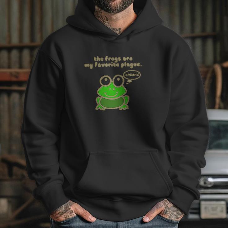 Frog Passover Plague Hoodie Gifts for Her