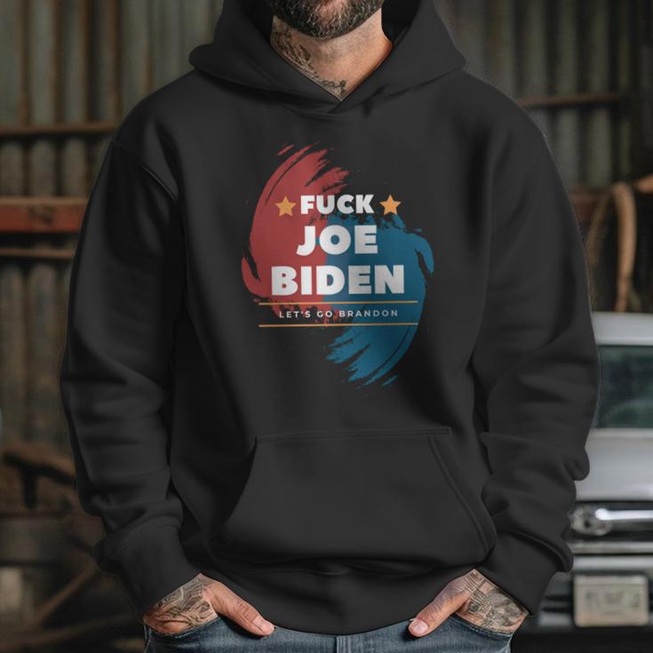 Fuck Joe Biden Lets Go Brandon Star Hoodie Gifts for Her