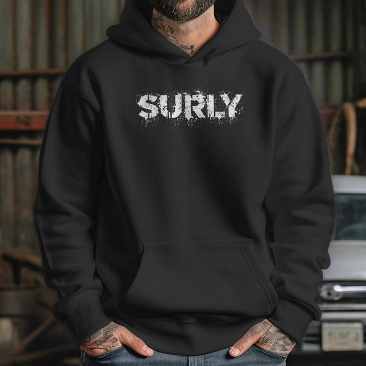 Funny Attitude Surly Hoodie Gifts for Her