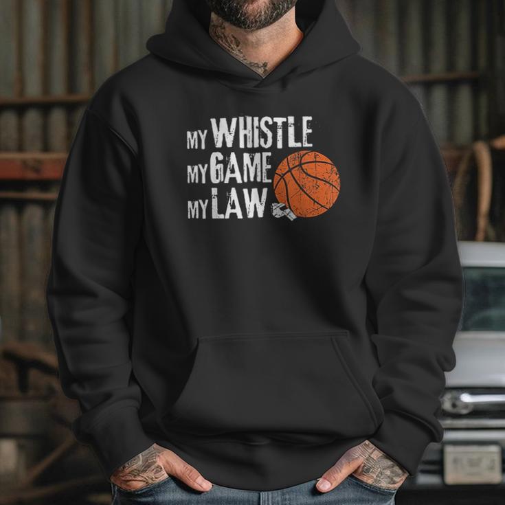 Funny Basketball Referee Quotes Gift I Hoops Ref Hoodie Gifts for Her