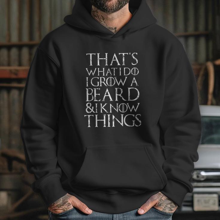 Funny Beard Cool I Grow Facial Hair Man Men Hoodie Gifts for Her