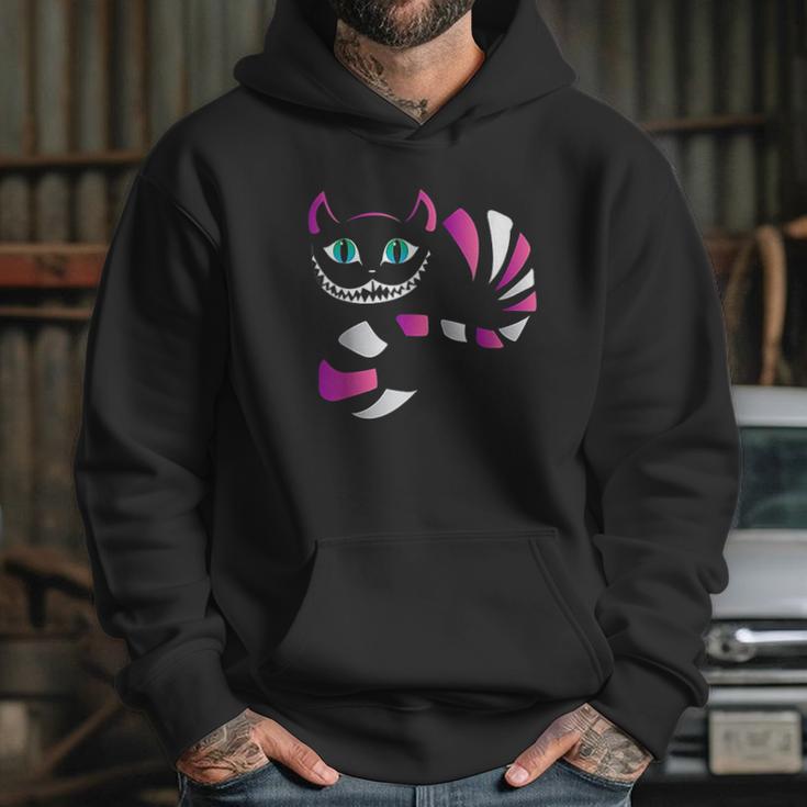 Funny Cheshire Faced Cat Hoodie Gifts for Her