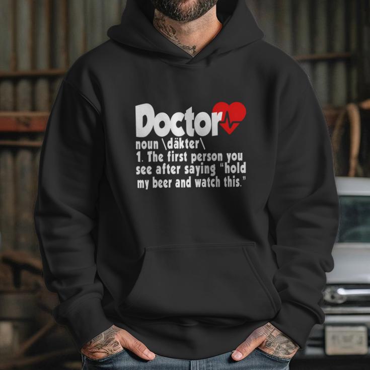 Funny Doctor Medical Med Student Hoodie Gifts for Her