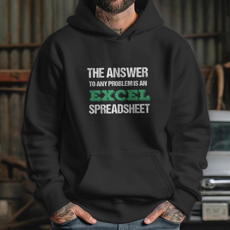 Funny Excel Spreadsheet Hoodie Gifts for Her