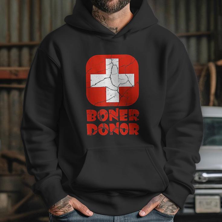 Funny Halloween Boner Donor Hoodie Gifts for Her