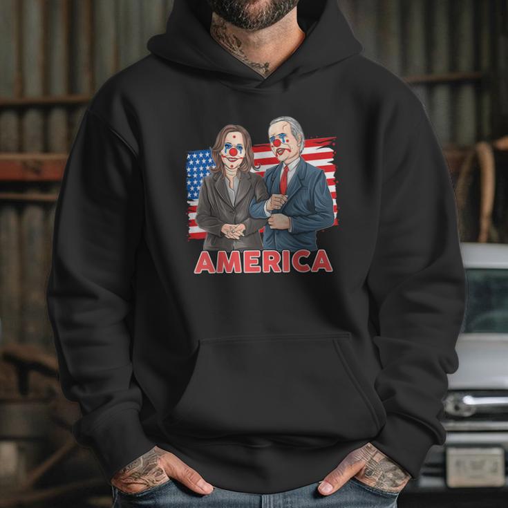 Funny Joe Biden Is A Democratic Clown Hoodie Gifts for Her