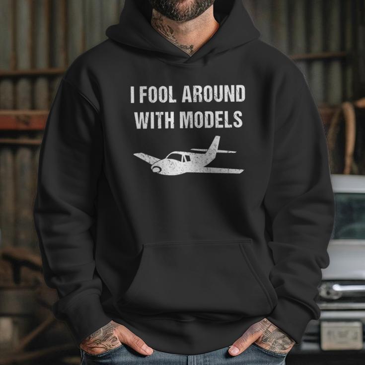 Funny Model Airplane For Model Plane Builder Hoodie Gifts for Her