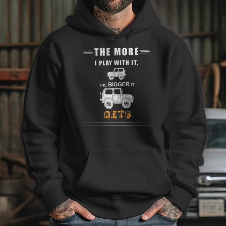 Funny Off Road 4X4 Mudding Jeep Square Sticker Hoodie Gifts for Her