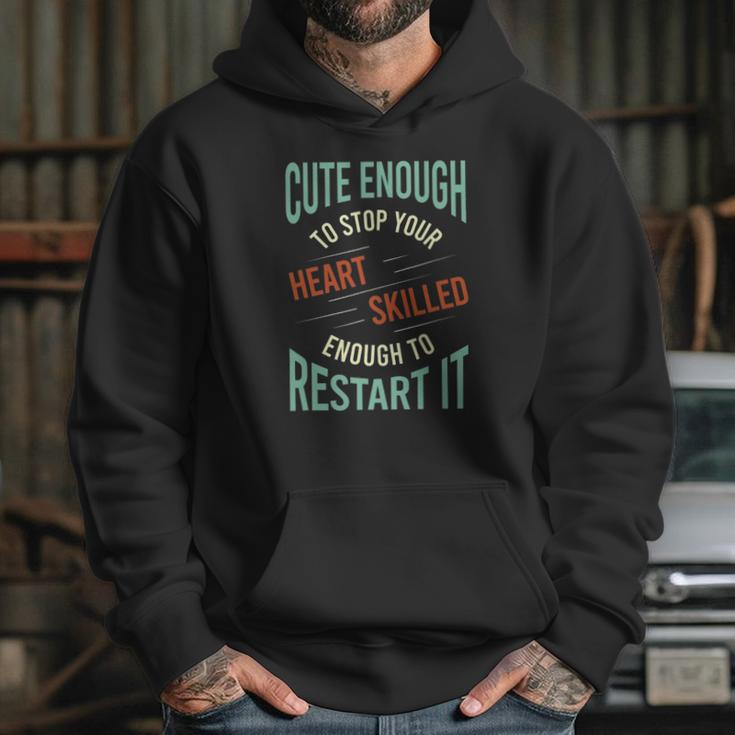 Funny Paramedic Saying Rescue Emt Ems Hoodie Gifts for Her