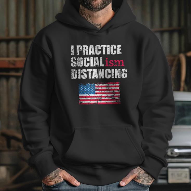 Funny Political Social Distancing Socialist Hoodie Gifts for Her