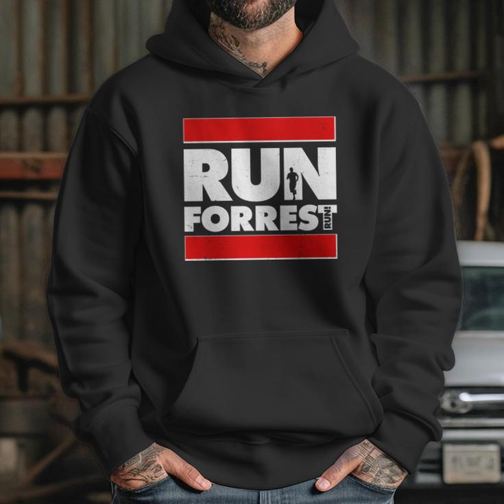 Funny Run Forrest Run Logo Hoodie Gifts for Her