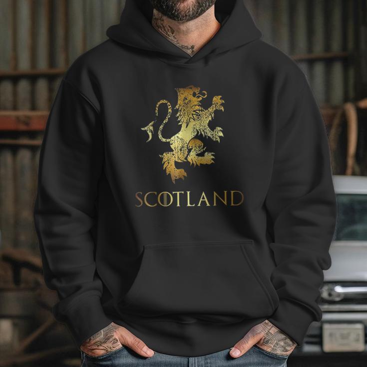 Funny Scotland Lion Rampant Scottish Kilts Hoodie Gifts for Her