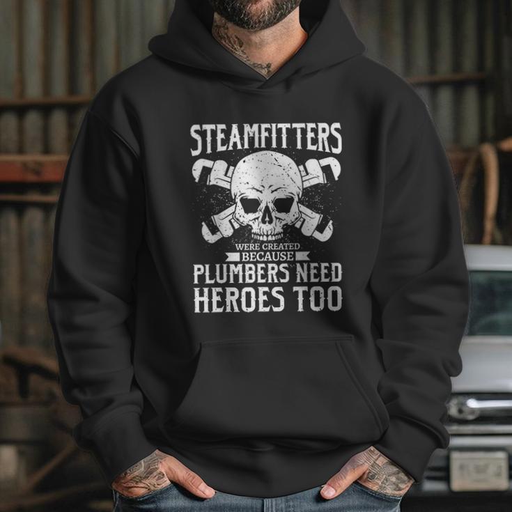 Funny Steamfitters Steam Pipe Welding Hoodie Gifts for Her