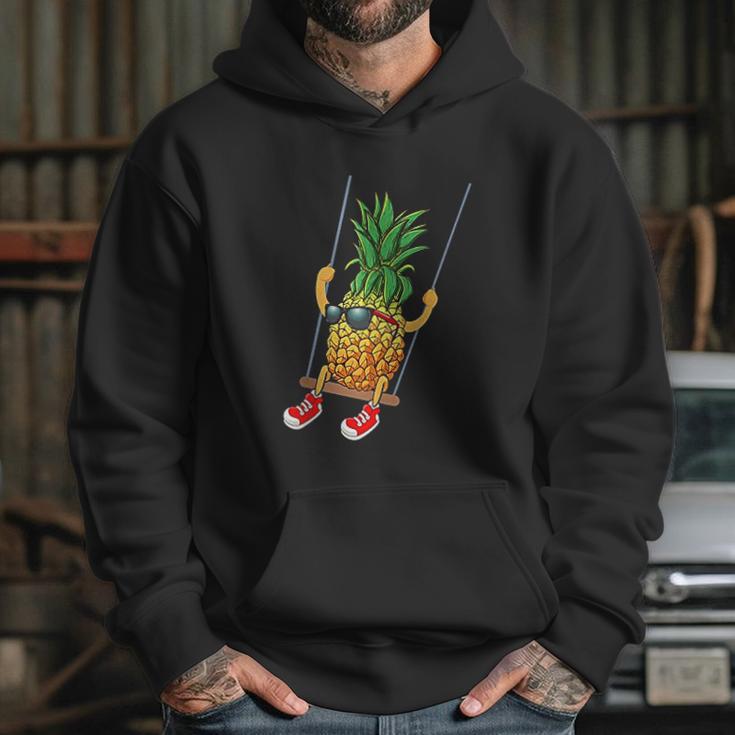 Funny Swinging Pineapple Swinger Hoodie Gifts for Her