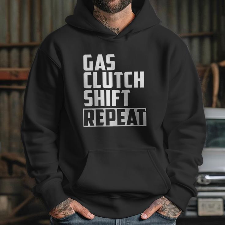 Gas Clutch Shift Repeat Car Jdm Euro Classic Manual Hoodie Gifts for Her