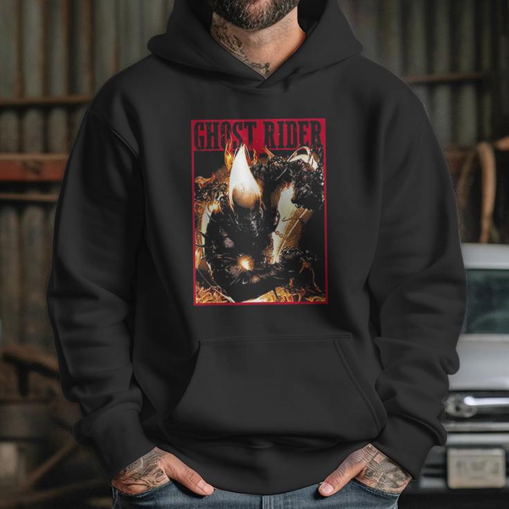 Ghost Rider Fury Graphic Hoodie Gifts for Her