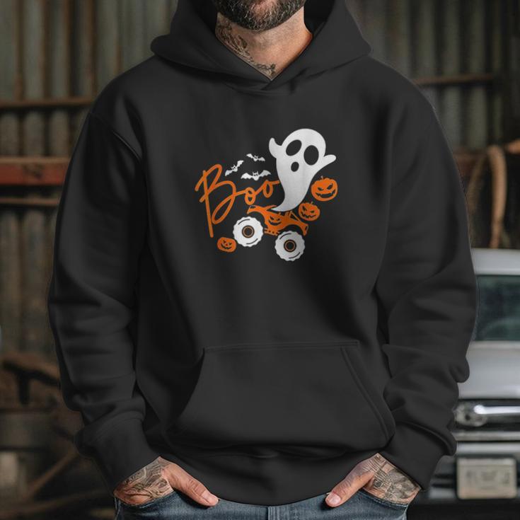 Ghost Rider Truck Monster Halloween Pumpkin Hoodie Gifts for Her