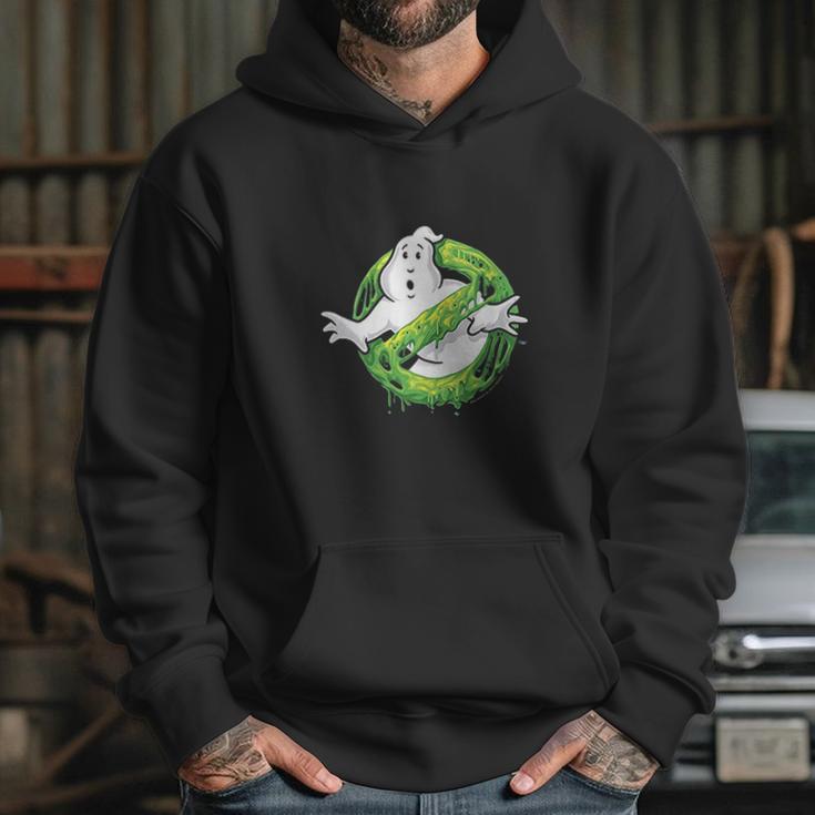 Ghostbusters Classic Slime Ghost Logo Hoodie Gifts for Her