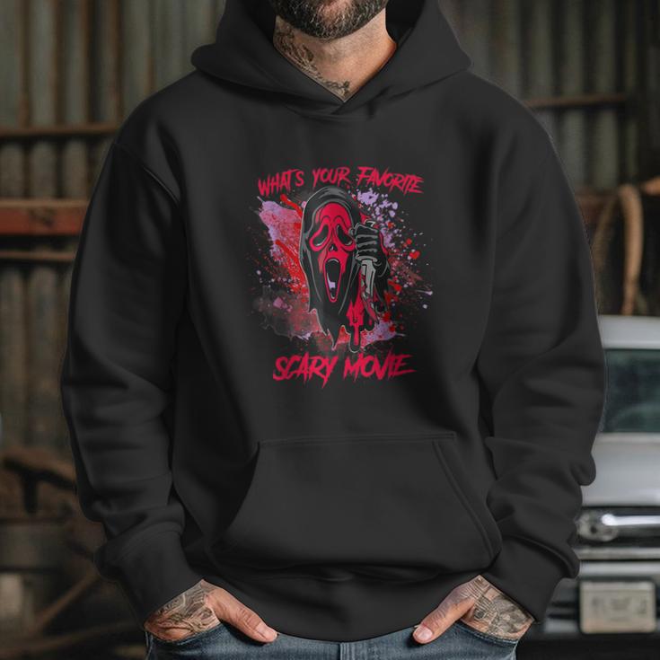 Ghostface Halloween Whats Your Favorite Scary Movie Hoodie Gifts for Her