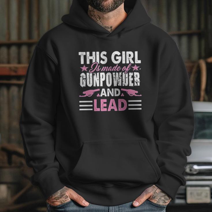 This Girl Is Made Of Gunpowder And Lead Hoodie Gifts for Her