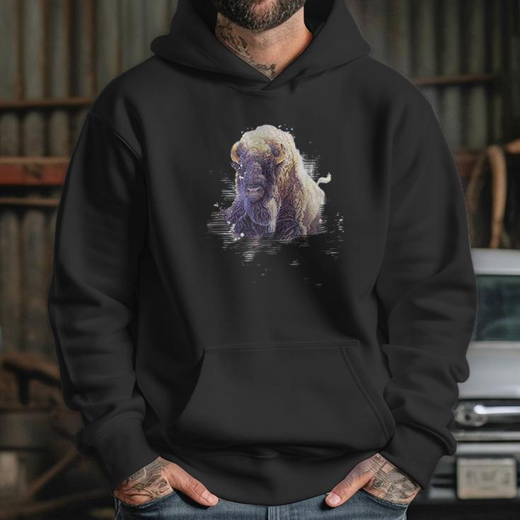 Great Native American White Buffalo Sacred Hoodie Gifts for Her