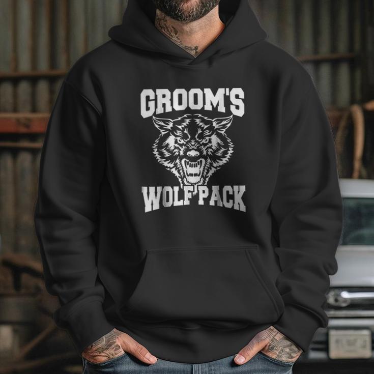 Grooms Wolfpack Bachelor Party Drinking Team Gift Hoodie Gifts for Her