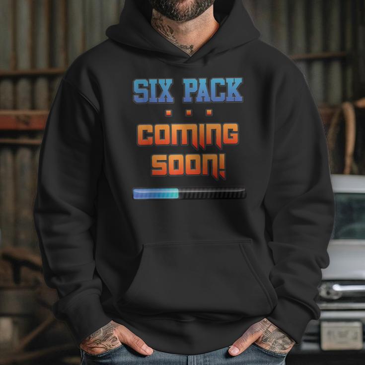 Gym Six Pack Coming Soon Fit Abs By Zany Brainy Hoodie Gifts for Her