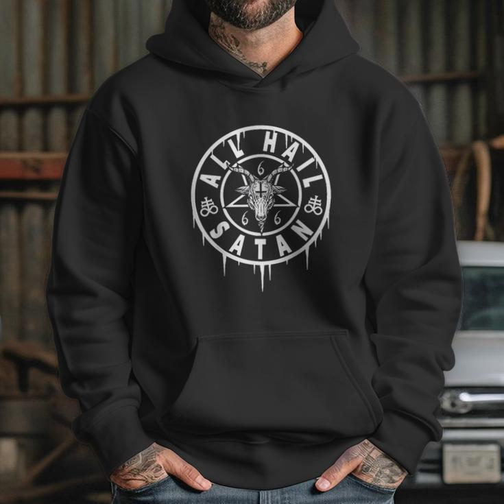 All Hail Satan Occult Hoodie Gifts for Her