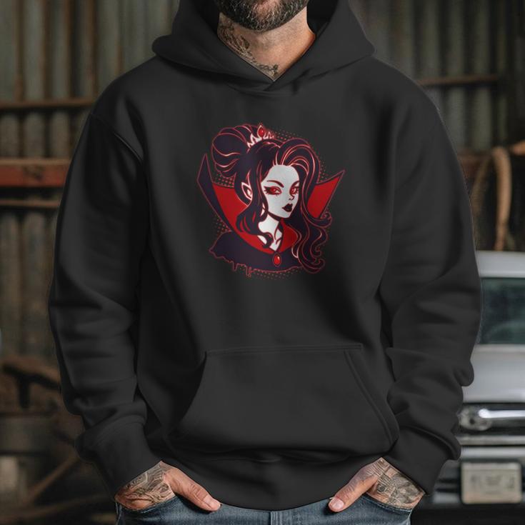 Halloween Dracula Vampire Princess Hoodie Gifts for Her